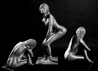 Modelshot Skulpturenserie